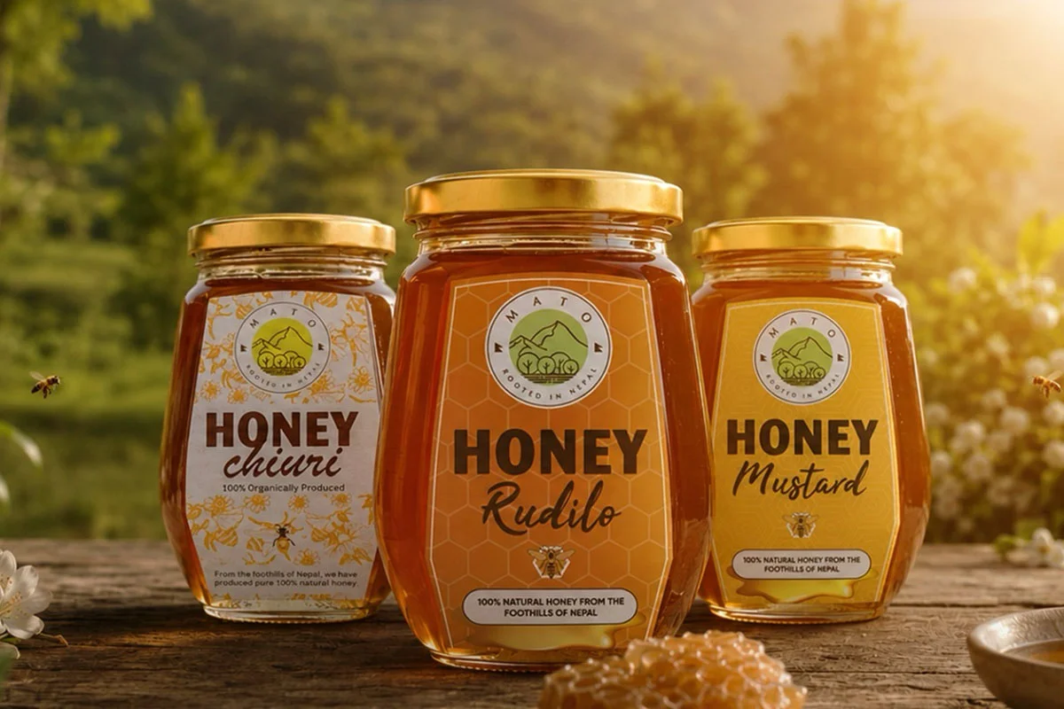 Beyond Sweetness: How Mato Raw Honey Brings Three Natural Treasures of Nepal to Your Table